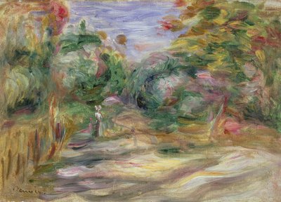 Paysage - Chemin - Pierre Auguste Renoir